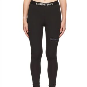 Fear of god essentials black leggings